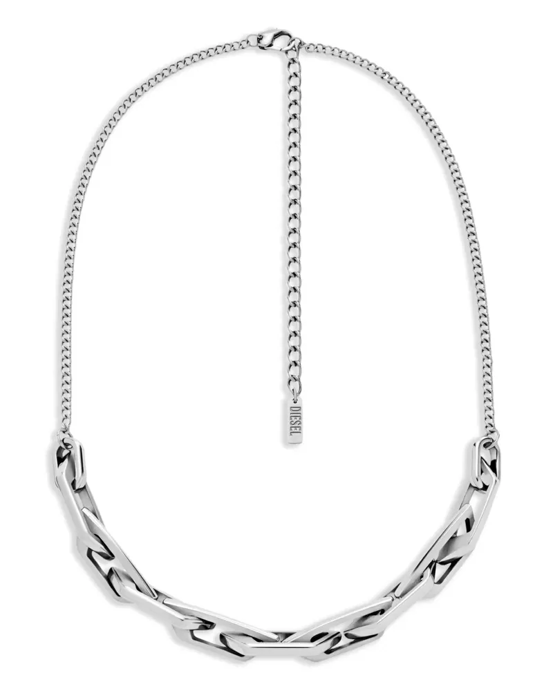 Diesel Dx1578040 Halskette - Silber Silber