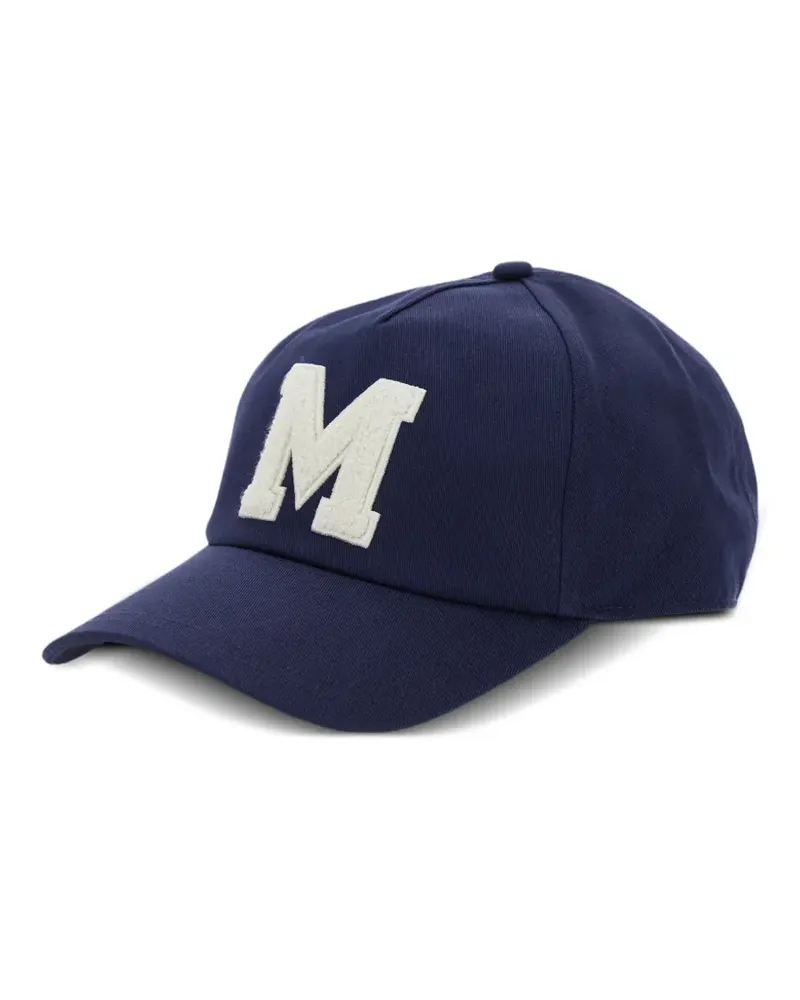 Moncler Baseballkappe mit Logo-Stickerei - Blau Blau
