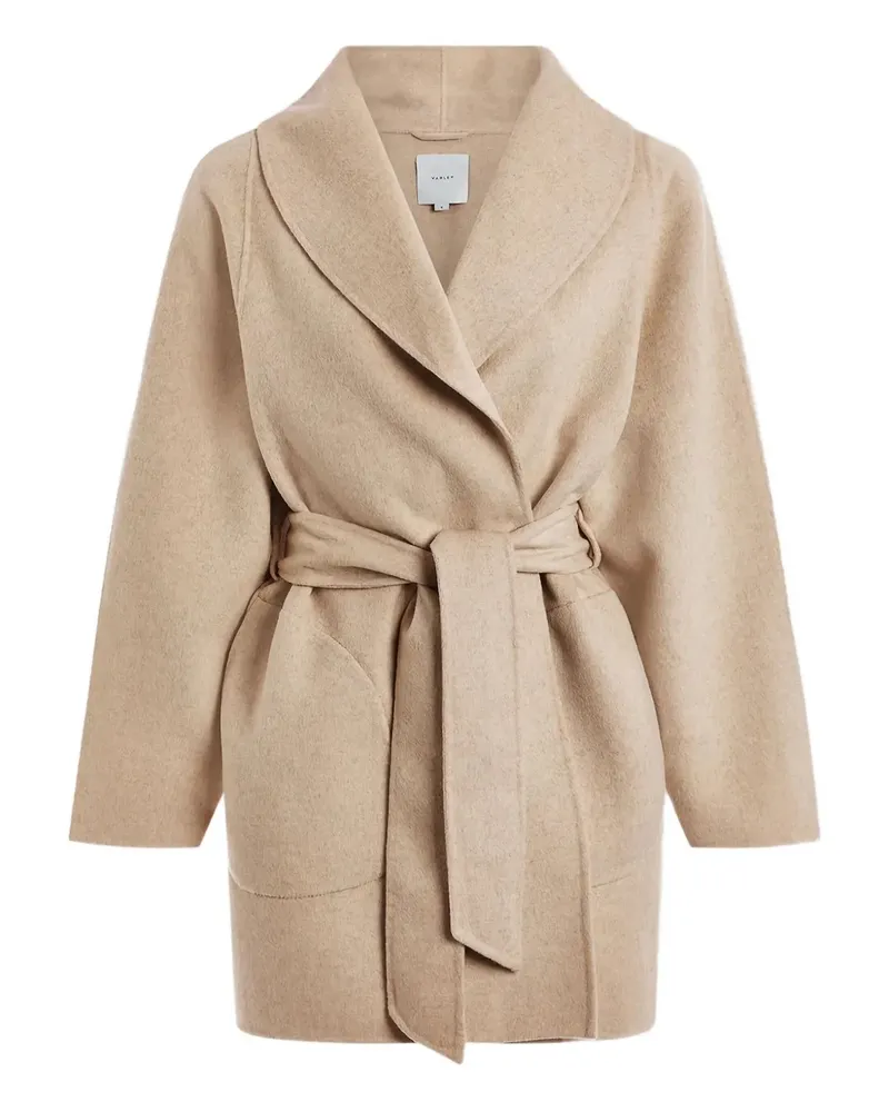 Varley Gewickelte Jacke mit Gürtel - Nude Nude
