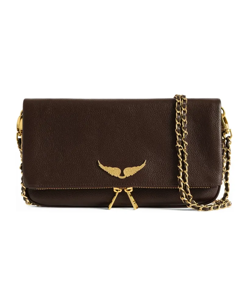 Zadig & Voltaire Rock' Clutch - Braun Braun
