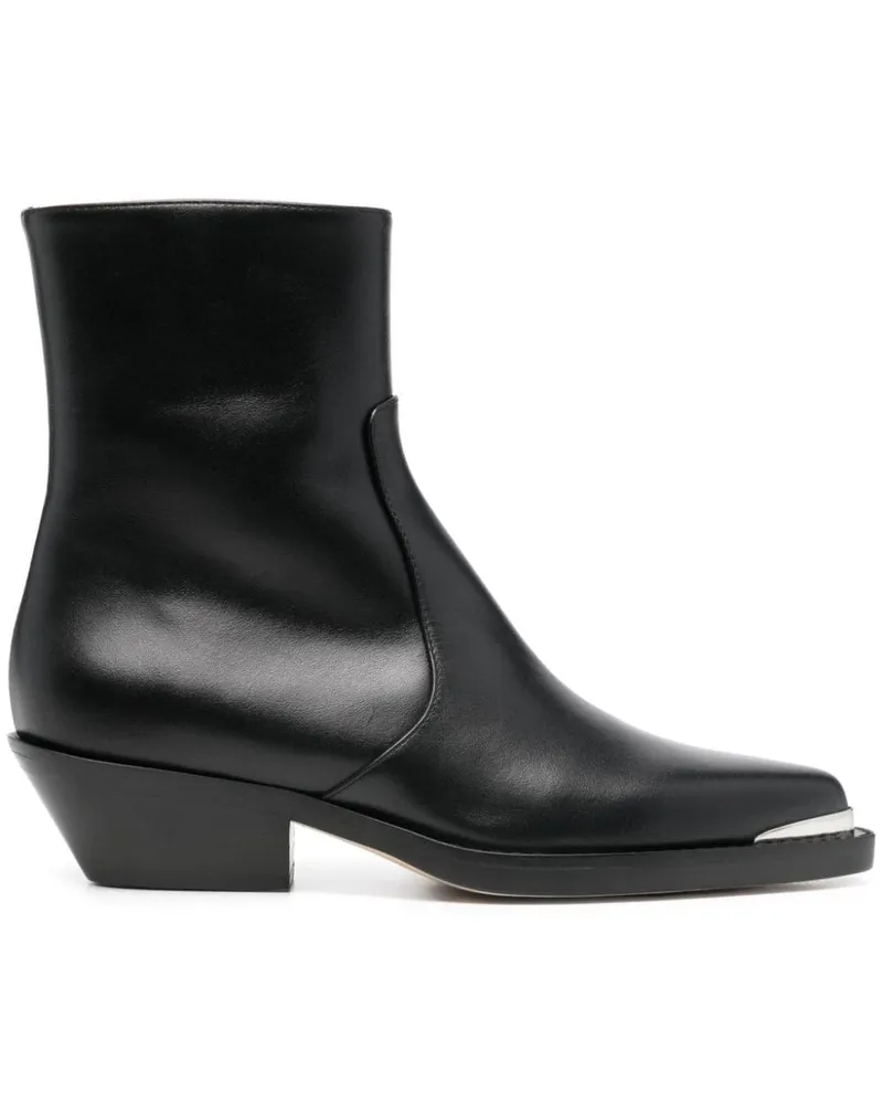 Anna F. Cowboystiefel 40mm - Schwarz Schwarz