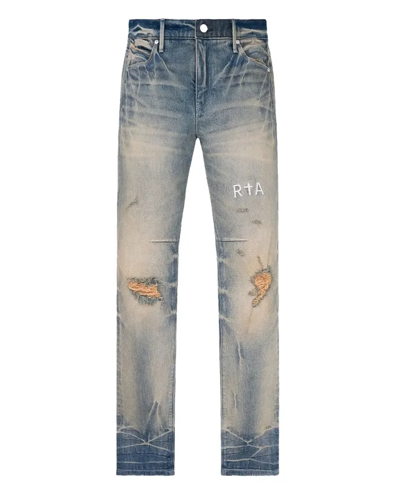 RTA Clayton Jeans im Distressed-Look - Blau Blau