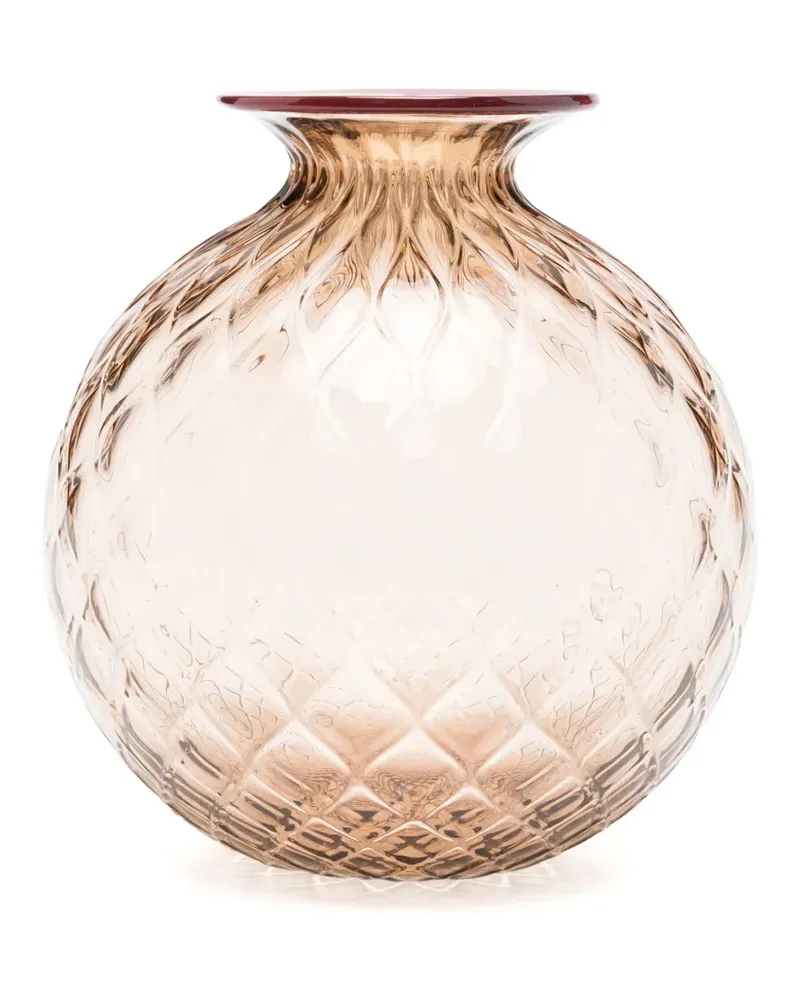 Venini Monofiori Balloton Vase (14cm) - Braun Braun