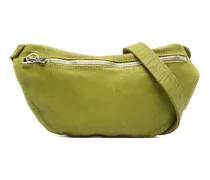 Gürteltasche aus Leder - Grün