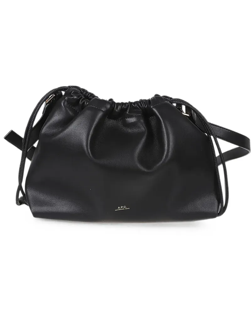 A.P.C. Ninon Schultertasche - Schwarz Schwarz