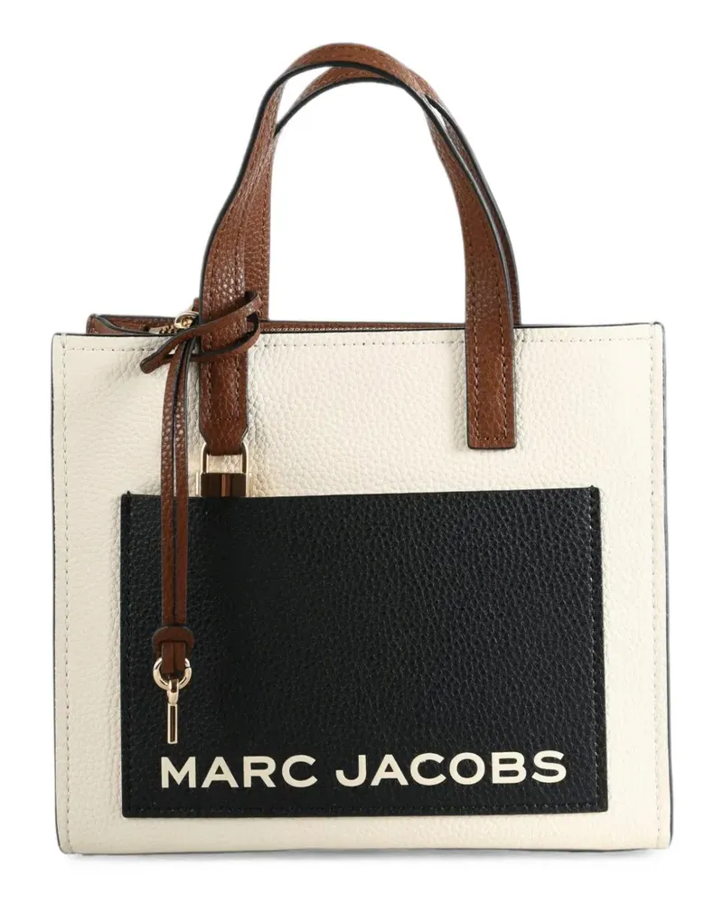 Marc Jacobs Handtasche mit Logo-Schild - Nude Nude