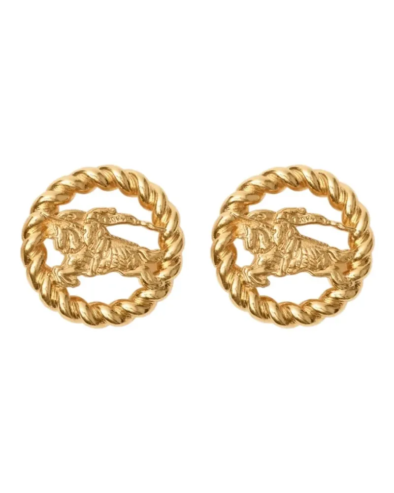Burberry EKD stud earrings​ - Gold Gold