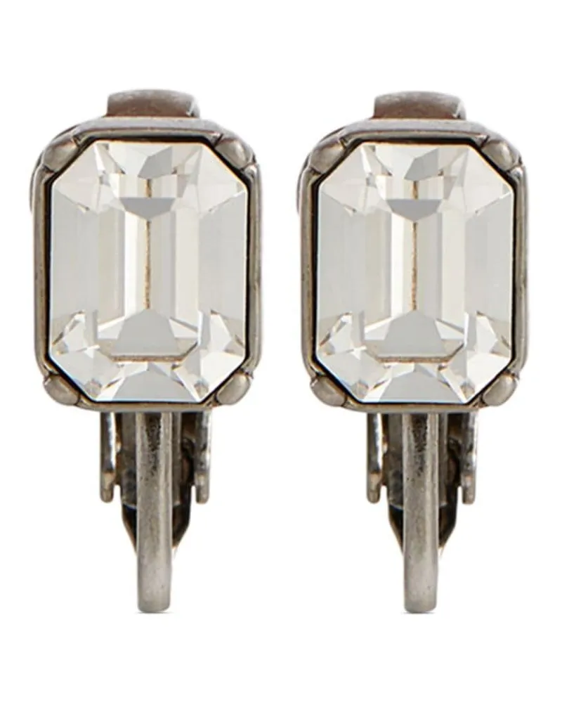 Dsquared2 D2 Classic Ohrringe mit Kristallen - Silber Silber