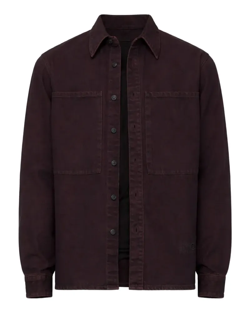 Maison Margiela Langärmelige Hemdjacke - Rot Rot