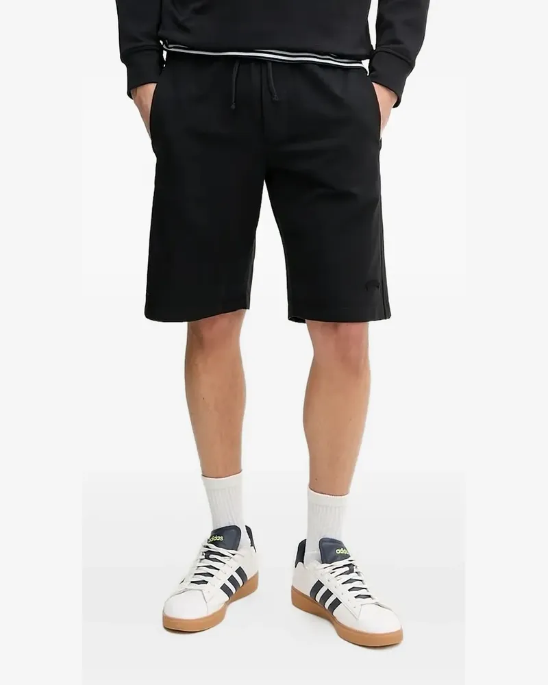Paul & Shark Shorts mit Kordelzug und seitlicher Tasche - Schwarz Schwarz