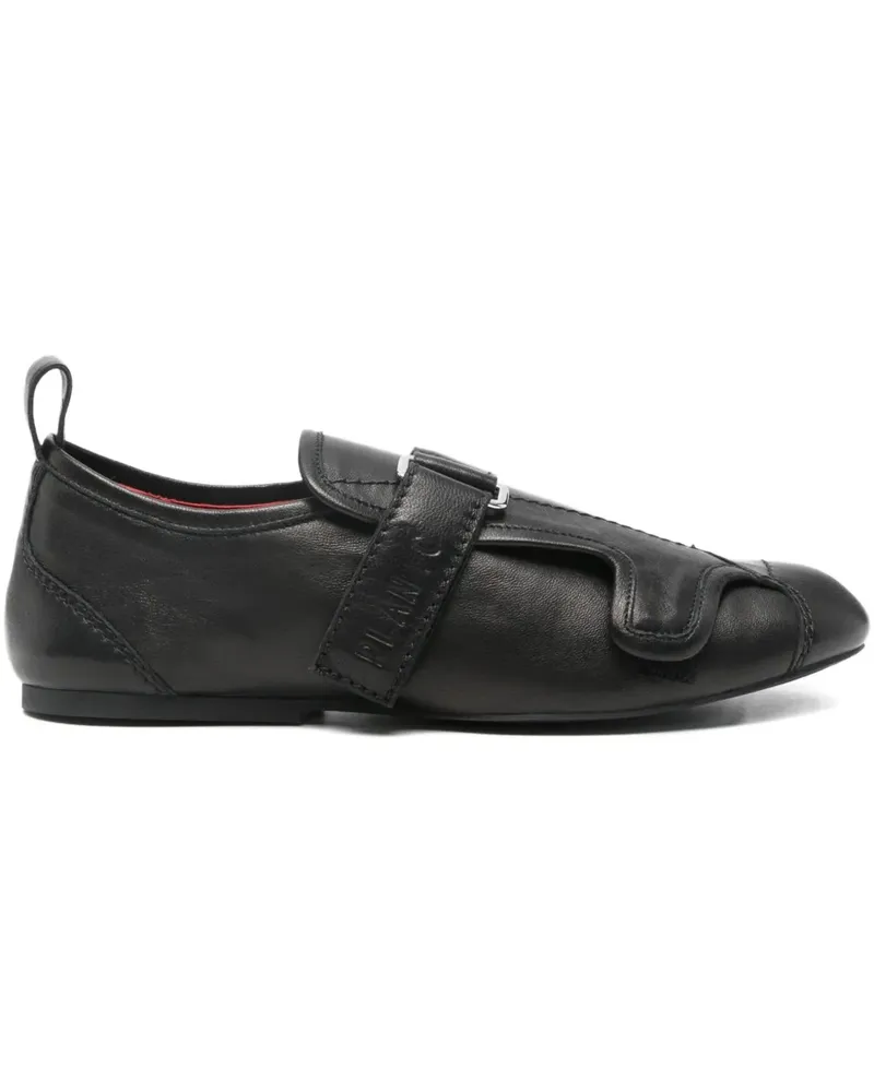 PLAN C Sneakers mit Schnallenriemen - Schwarz Schwarz