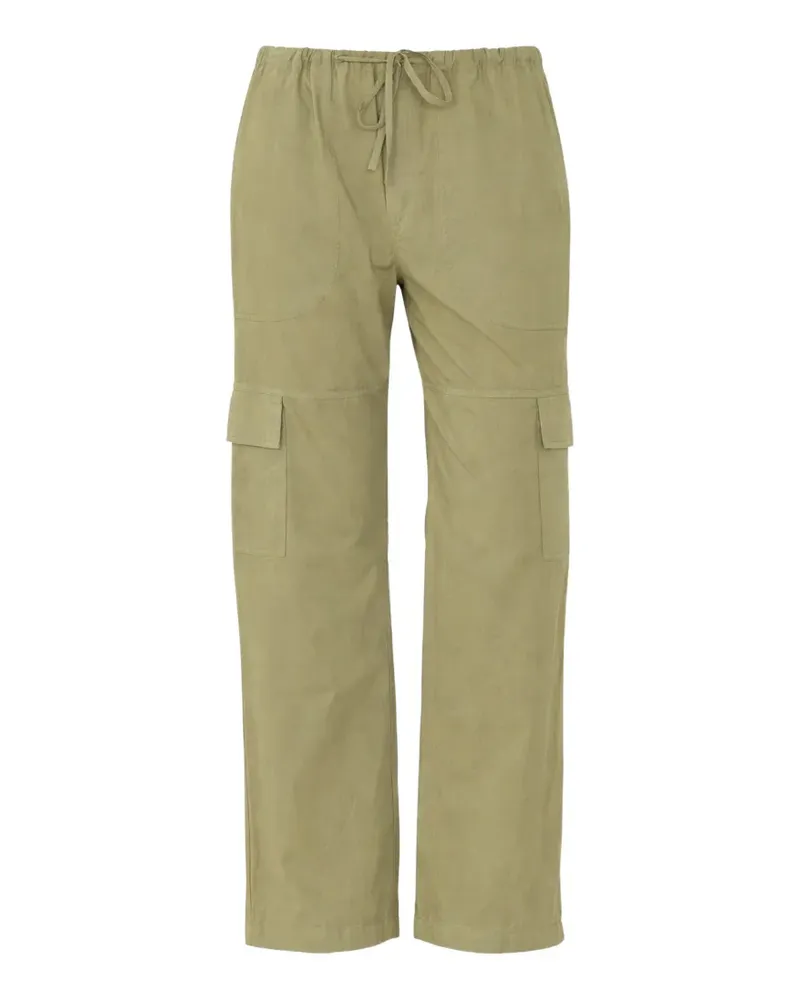Xírena drawstring-waist trousers - Grün Grün