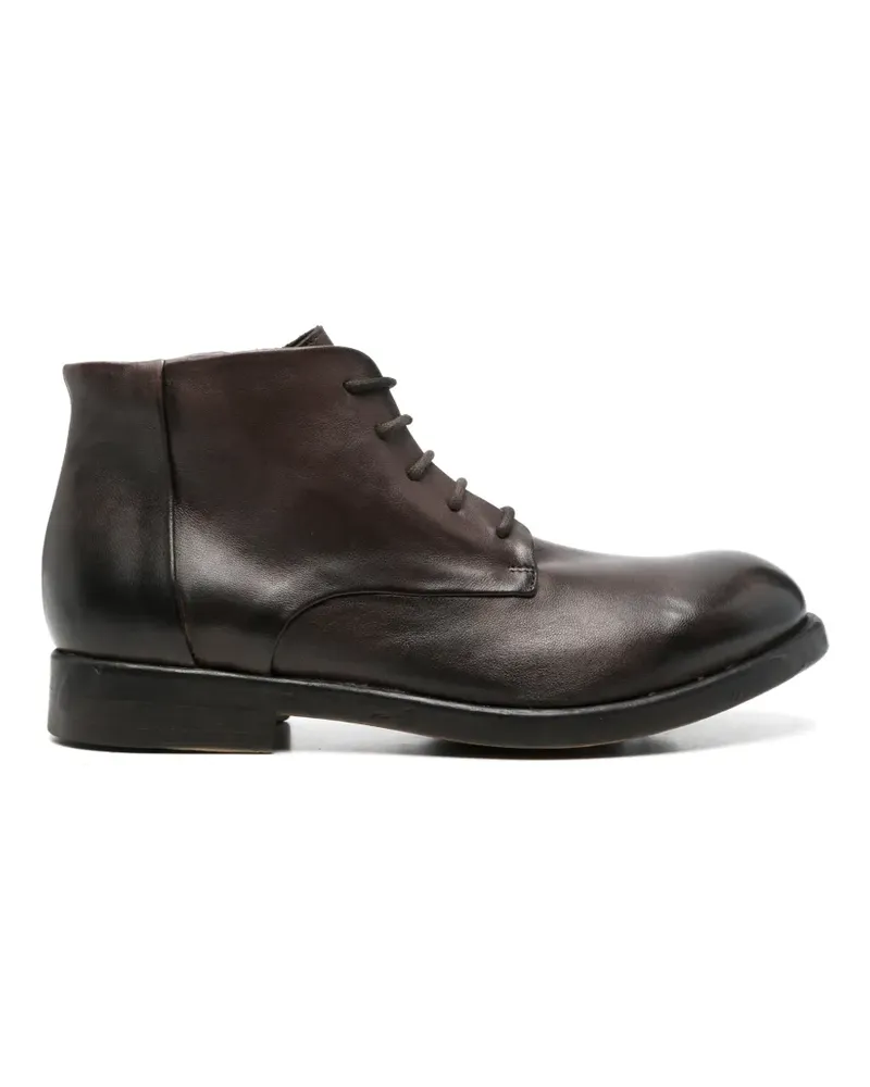 LEQARANT Derby-Schuhe mit Schnürung - Braun Braun