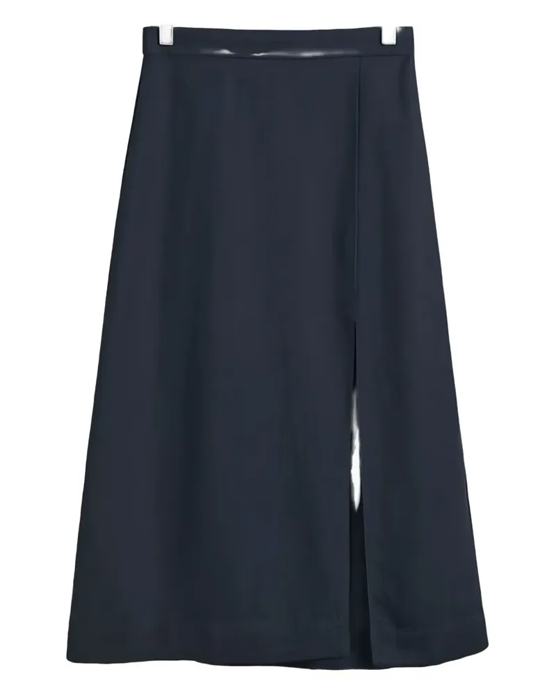 Gant slit midi skirt - Blau Blau