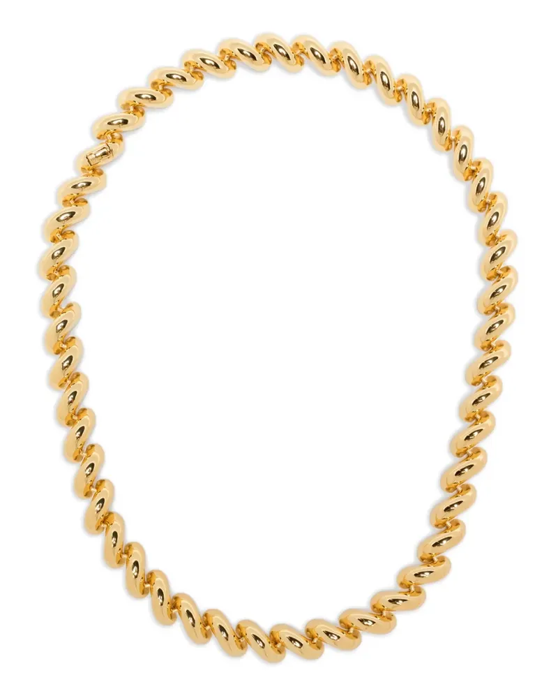 Eddie Borgo Halskette im Kordeldesign - Gold Gold