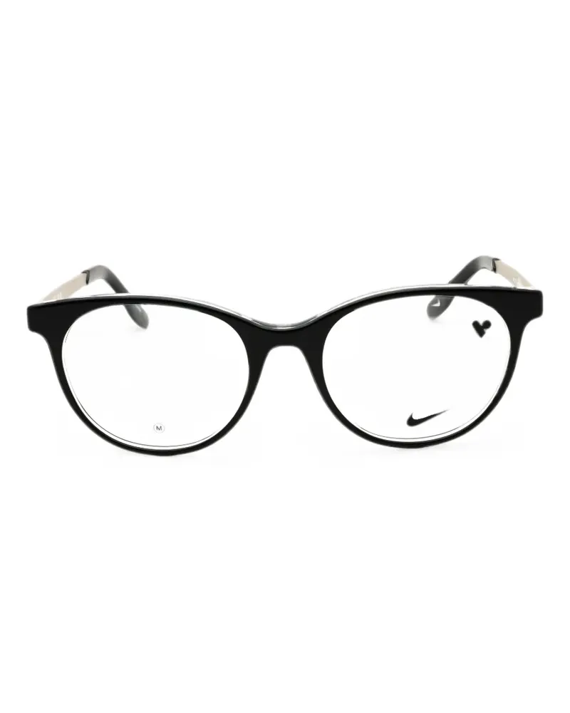 Nike round-frame glasses - Schwarz Schwarz