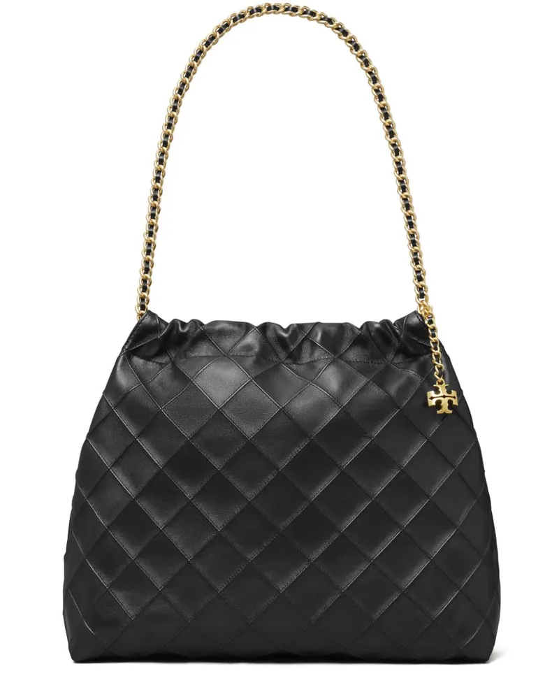 Tory Burch Fleming Hobo-Tasche - Schwarz Schwarz