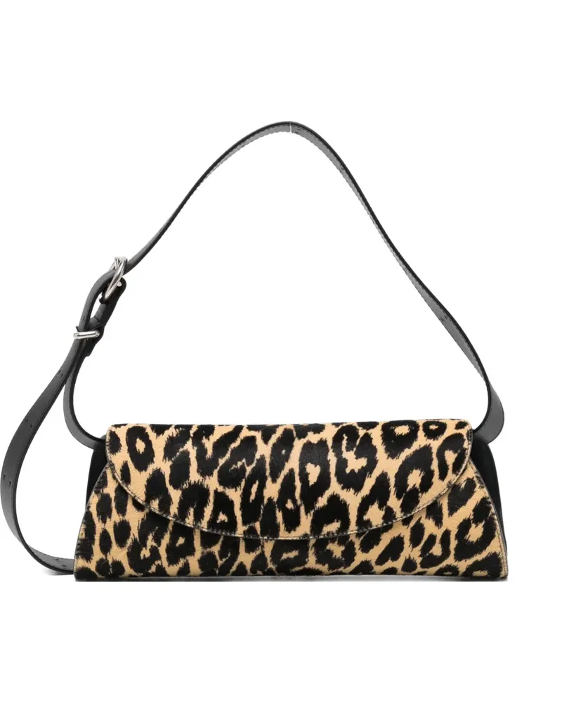 Jil Sander Kleine Cannolo Schultertasche - Nude Nude