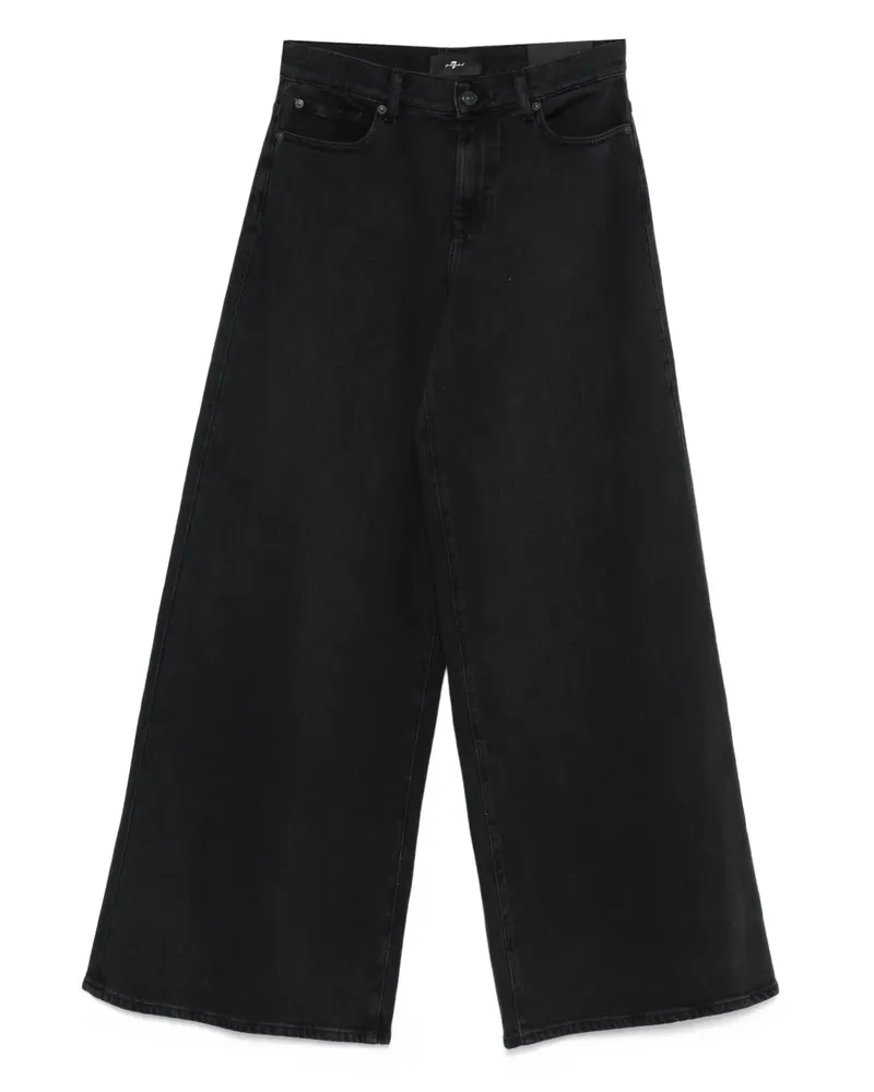 7 for all mankind Marie Jeans - Schwarz Schwarz