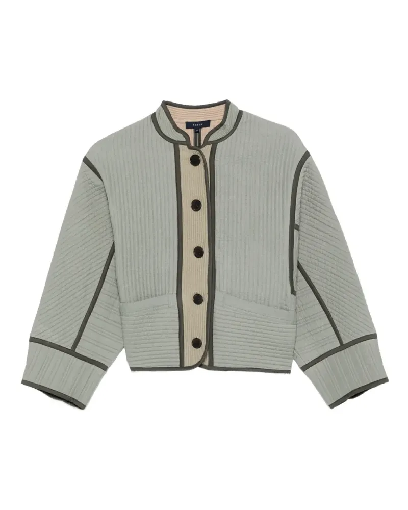 Soeur Patchouli button quilted jacket - Grün Grün