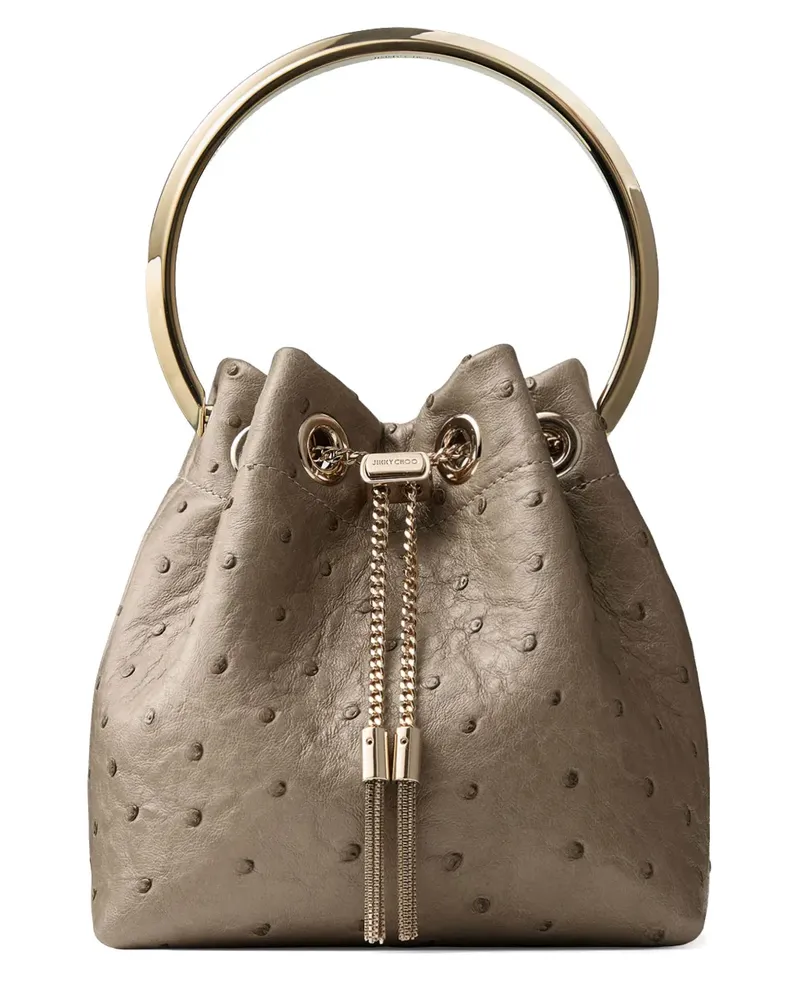 Jimmy Choo Bon Bon Beuteltasche - Nude Nude