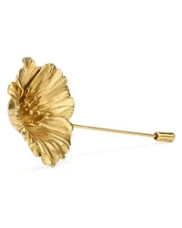 Goossens Paris Poppy Brosche mit Blumenform Gold