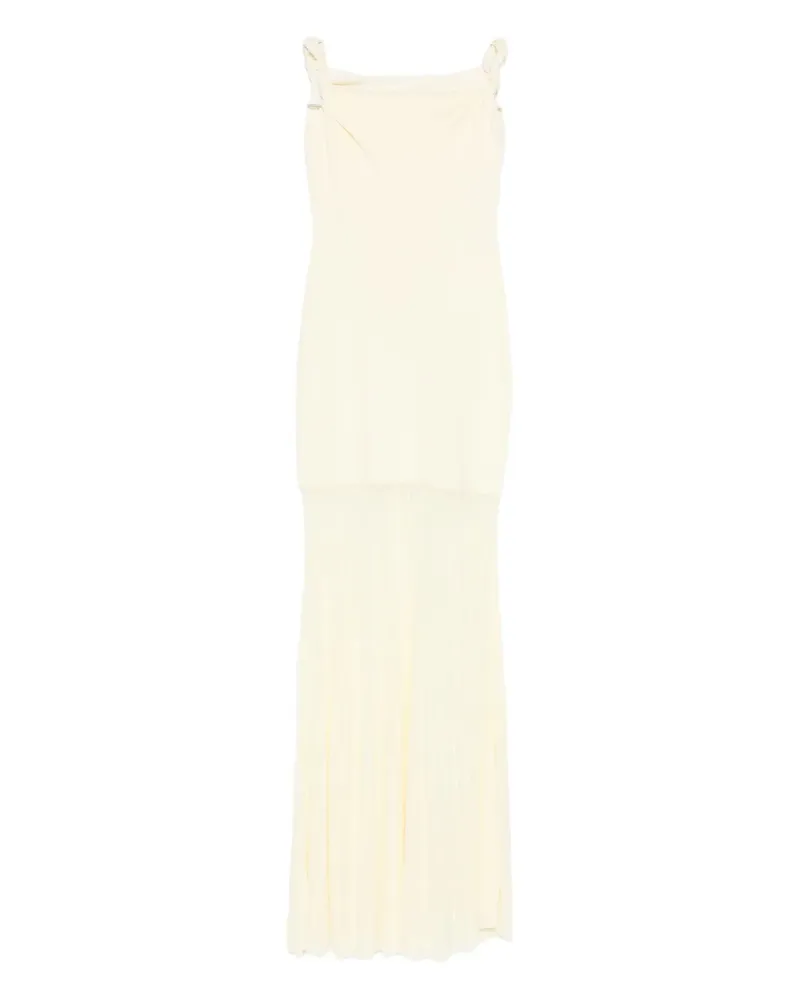 SIR Elia off-shouder twist maxi dress - Gelb Gelb
