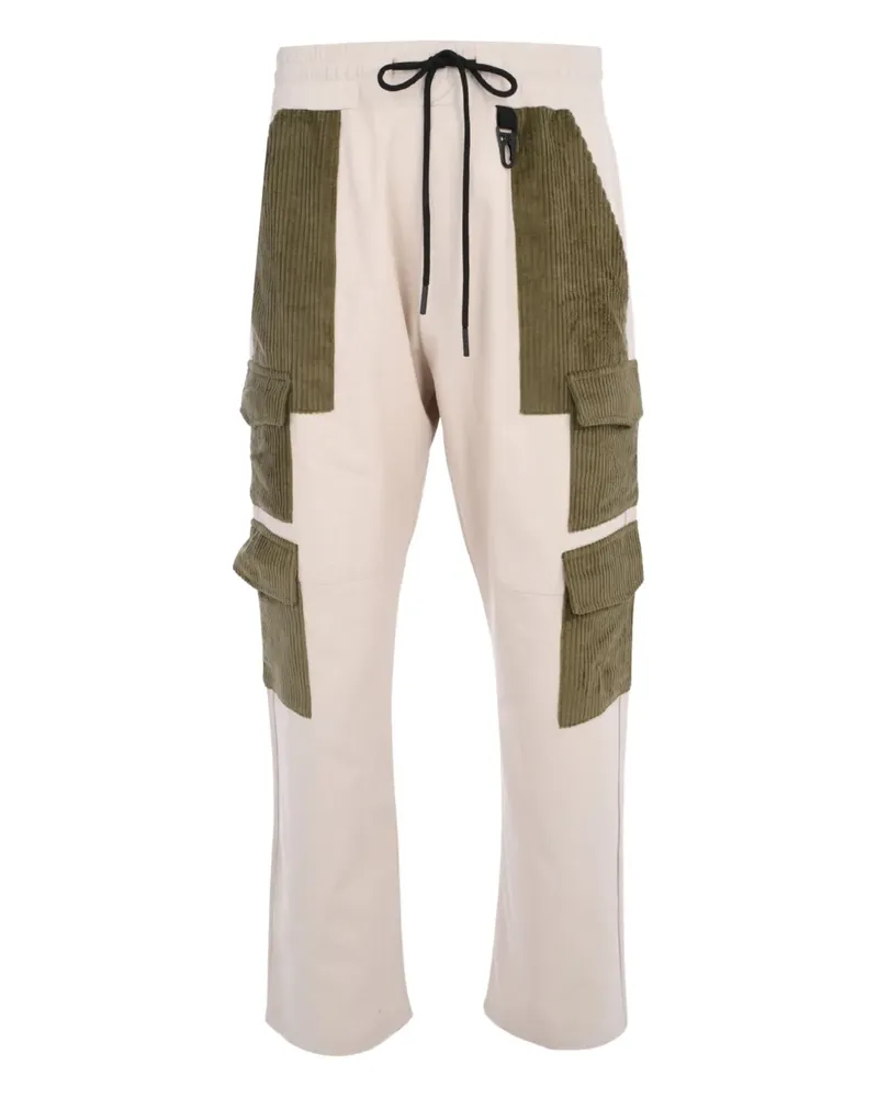 MAUNA KEA corduroy cargo trousers - Nude Nude
