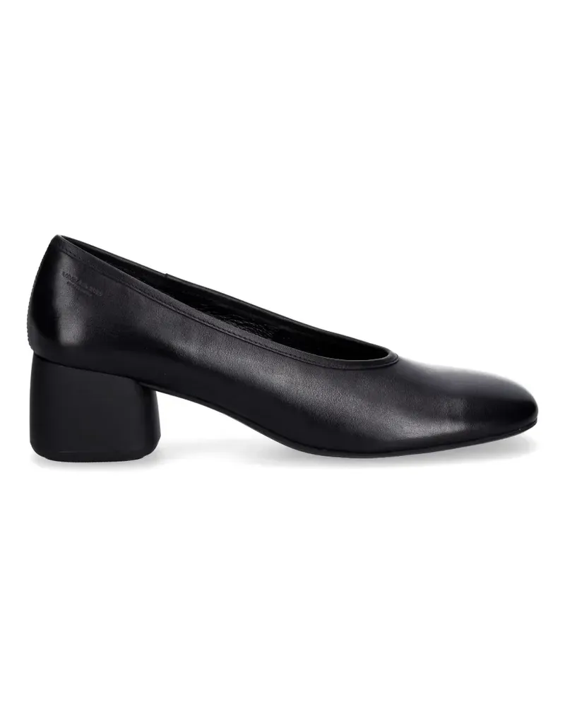 Vagabond Livia square-toe block-heel pumps - Schwarz Schwarz