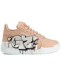 Giuseppe Zanotti Talon Sneakers Nude