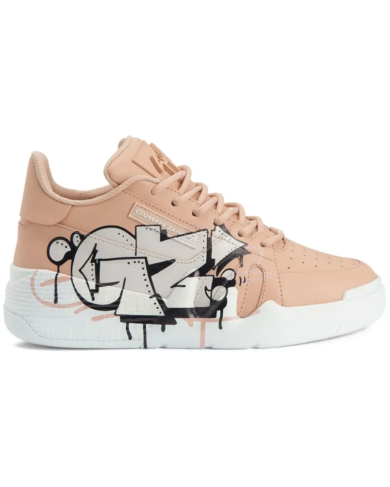 Giuseppe Zanotti Talon Sneakers - Nude Nude