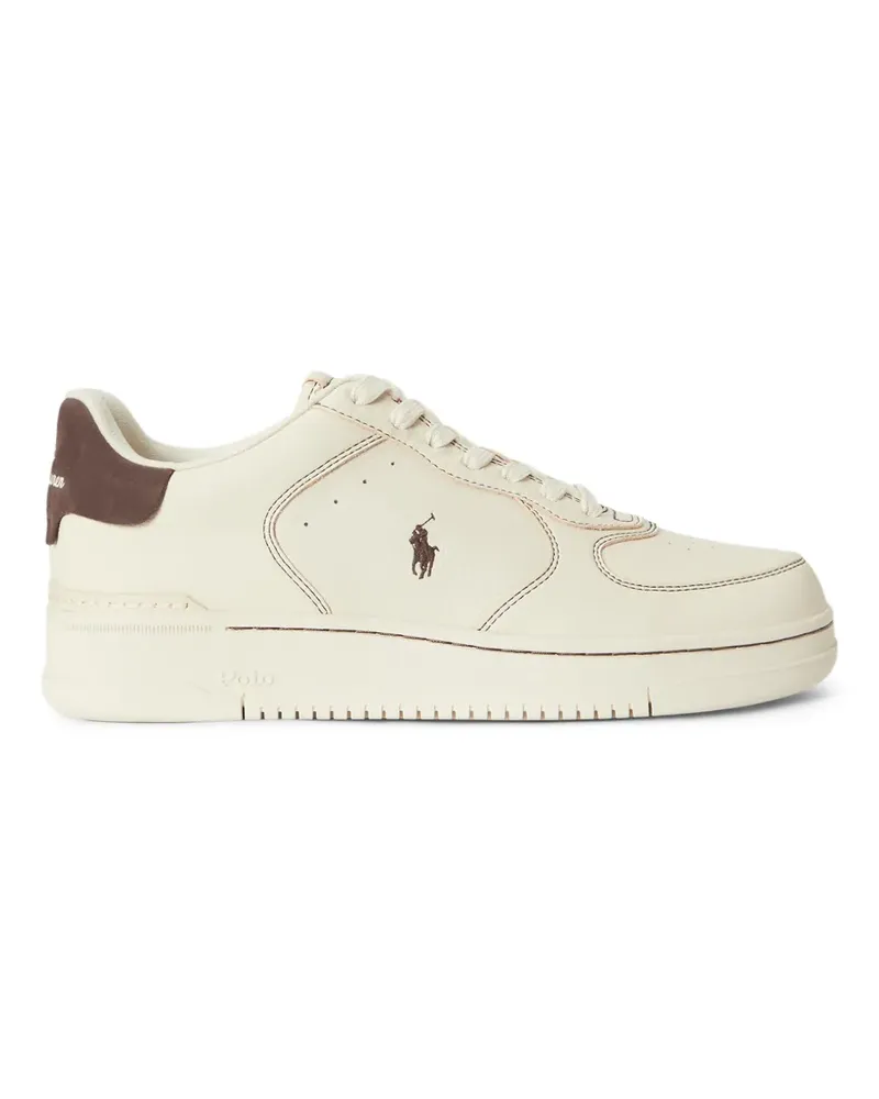 Ralph Lauren Masters Court Sneakers - Nude Nude