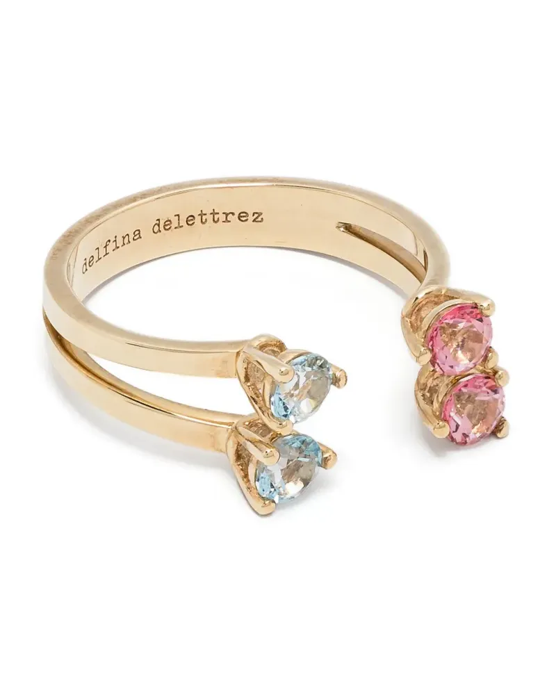 Delfina Delettrez 18kt yellow gold Dots ring Gold