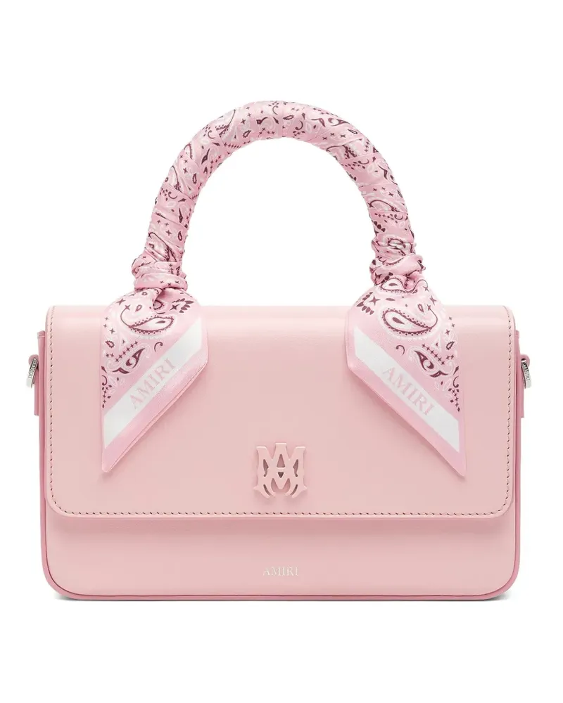 Amiri Langer Ma Micro-Tote Bag mit Henkel - Rosa Rosa