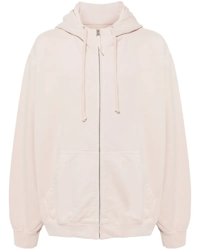 Maison Margiela Hoodie mit Logo-Stickerei - Rosa Rosa