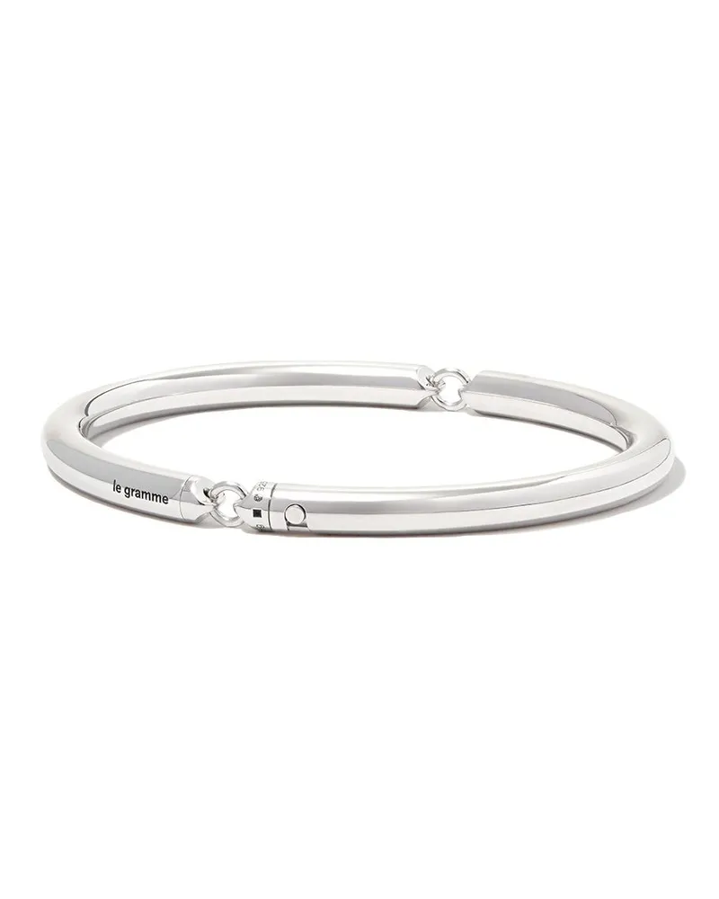 Le Gramme Armband aus Sterlingsilber 35g Silber