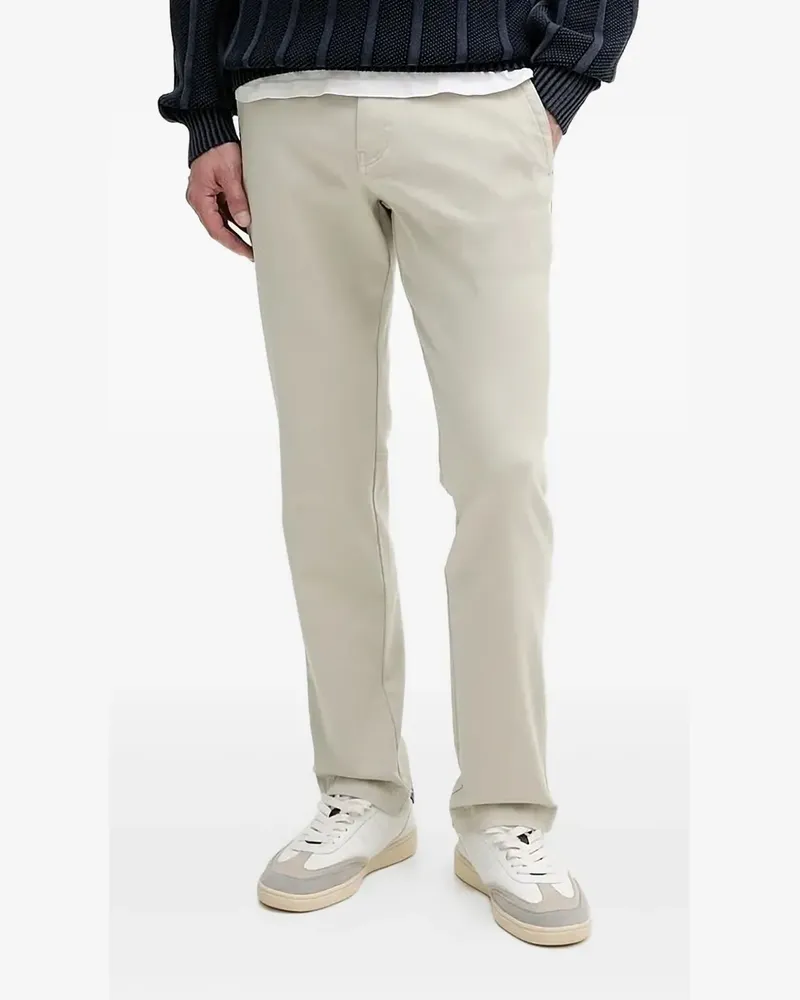 HUGO BOSS Hose mit Kordelzugbündchen - Nude Nude
