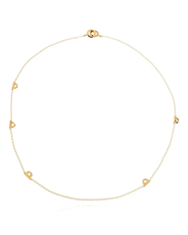 Ferragamo Gancini-detail necklace - Gold Gold