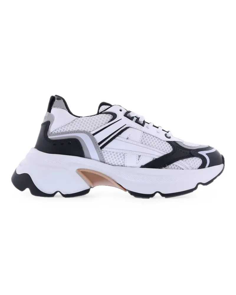 Nubikk Ross Nomad leather-panelled sneakers - Weiß Weiß