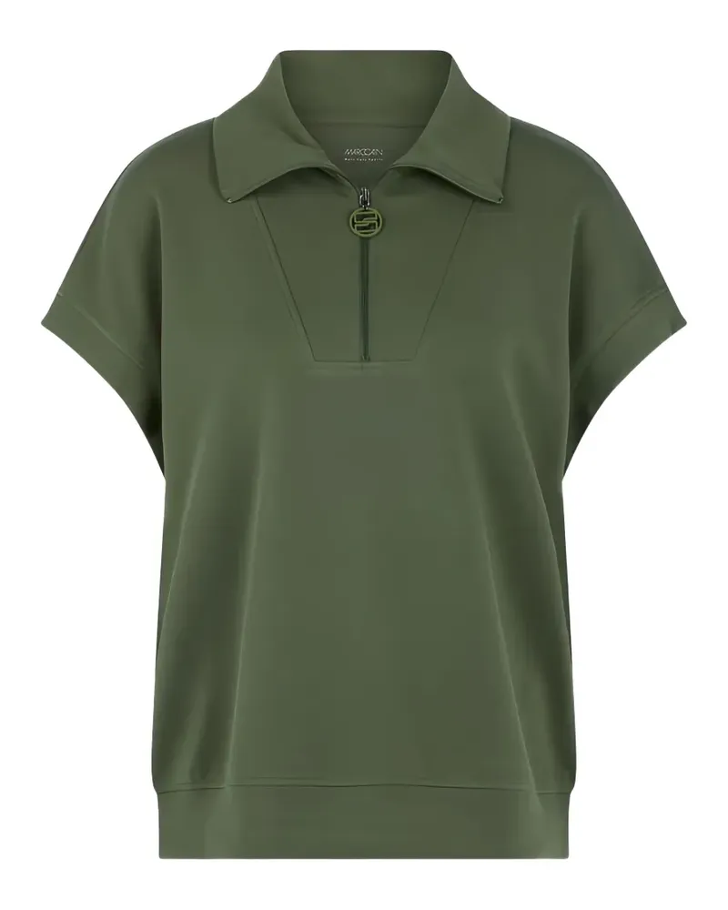 Marc Cain zip-up polo shirt - Grün Grün
