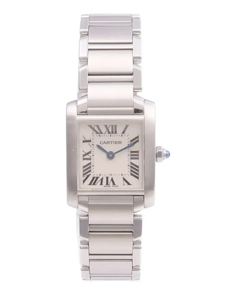 Cartier Tank Française 20mm watch - Weiß Weiß
