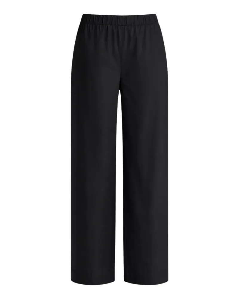 Liviana Conti Julian elasticated-waistband trousers - Schwarz Schwarz