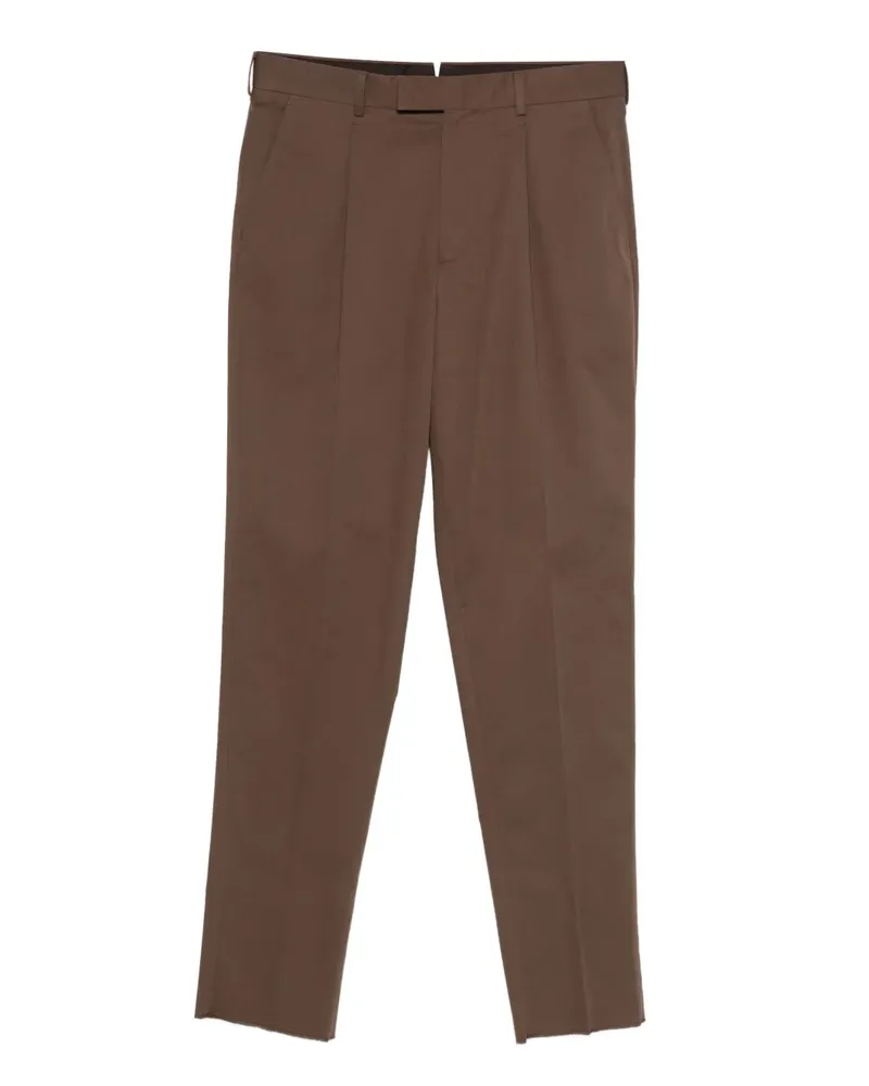 Ermenegildo Zegna pleated trousers - Braun Braun