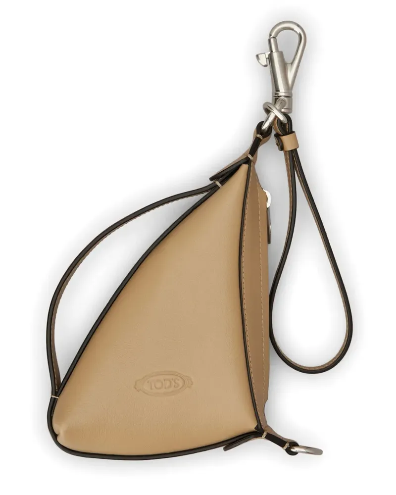 TOD'S Dreieckiges Portemonnaie - Nude Nude