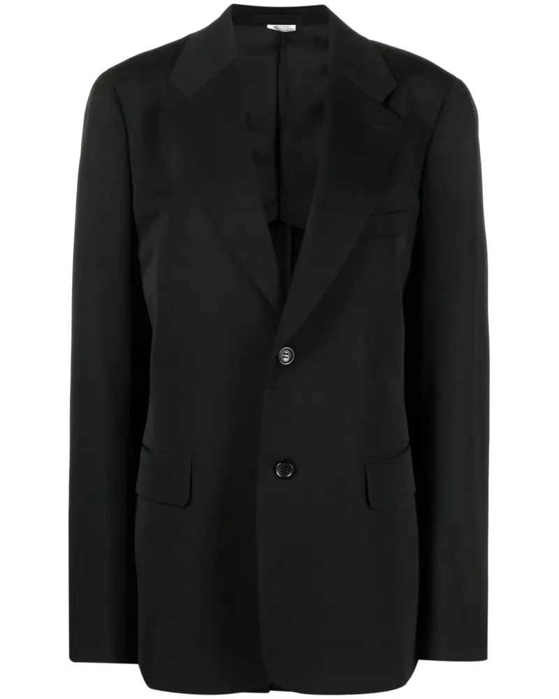Comme des Garçons Klassisches Sakko - Schwarz Schwarz
