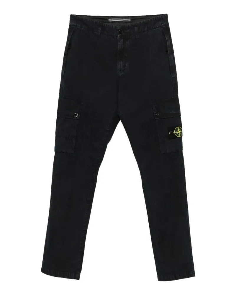Stone Island Klassische Cargohose - Blau Blau