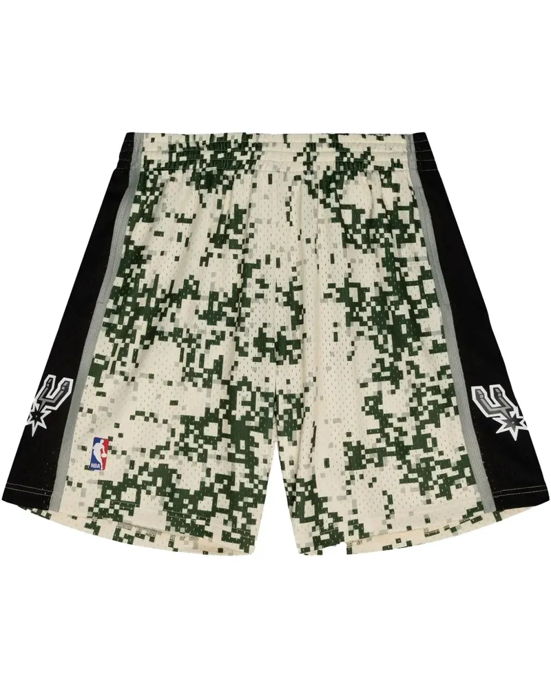 Mitchell & Ness 2013/14 San Antonio Spurs Alternate Swingman Shorts - Nude Nude