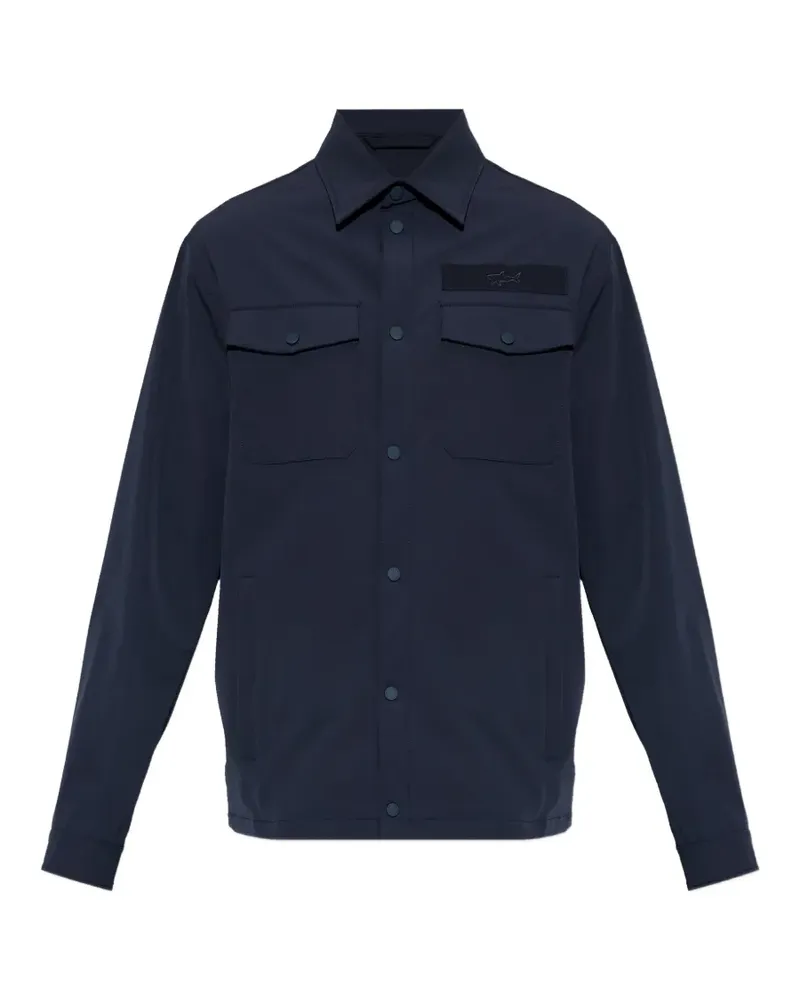 Paul & Shark chest pockets appliqué jacket - Blau Blau