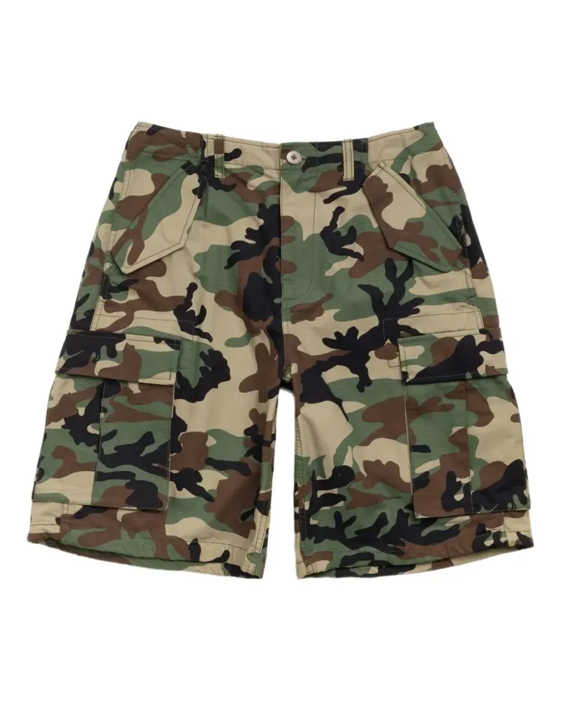 Stüssy camouflage-print ripstop shorts - Nude Nude