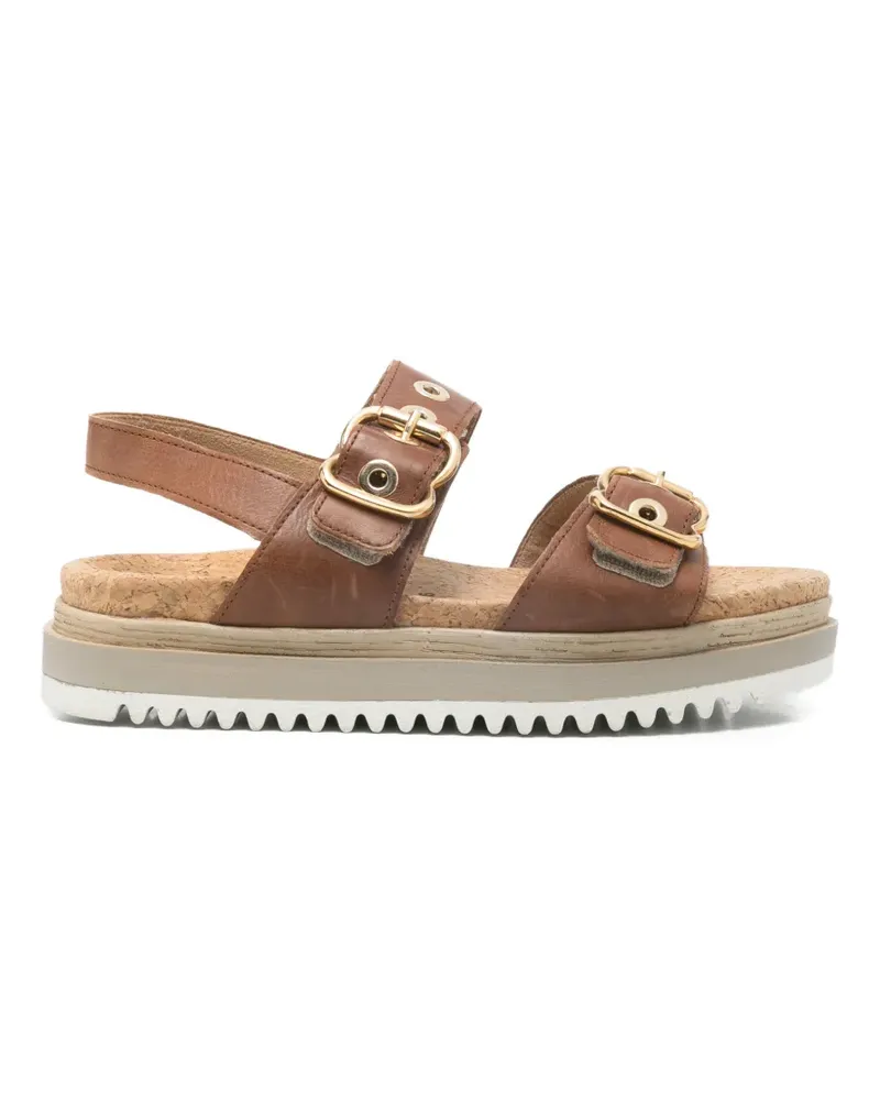 Gabor buckle strap sandals - Braun Braun